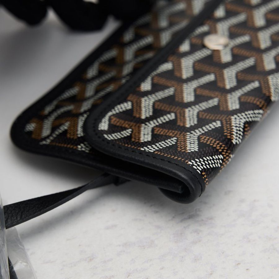 Goyard Saint Louis GM 新款托特包/黑色 附包夾-23