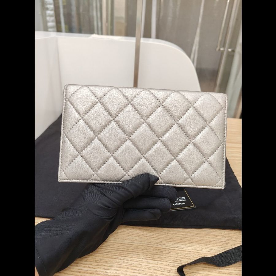 Chanel Multi Pouch Clutch with Chain-16