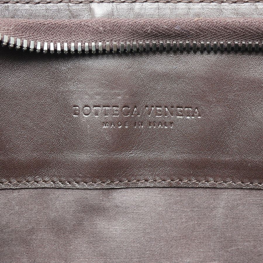 棕色 編織牛皮 公事包【BOTTEGA VENETA BV 寶緹嘉】 194669-3