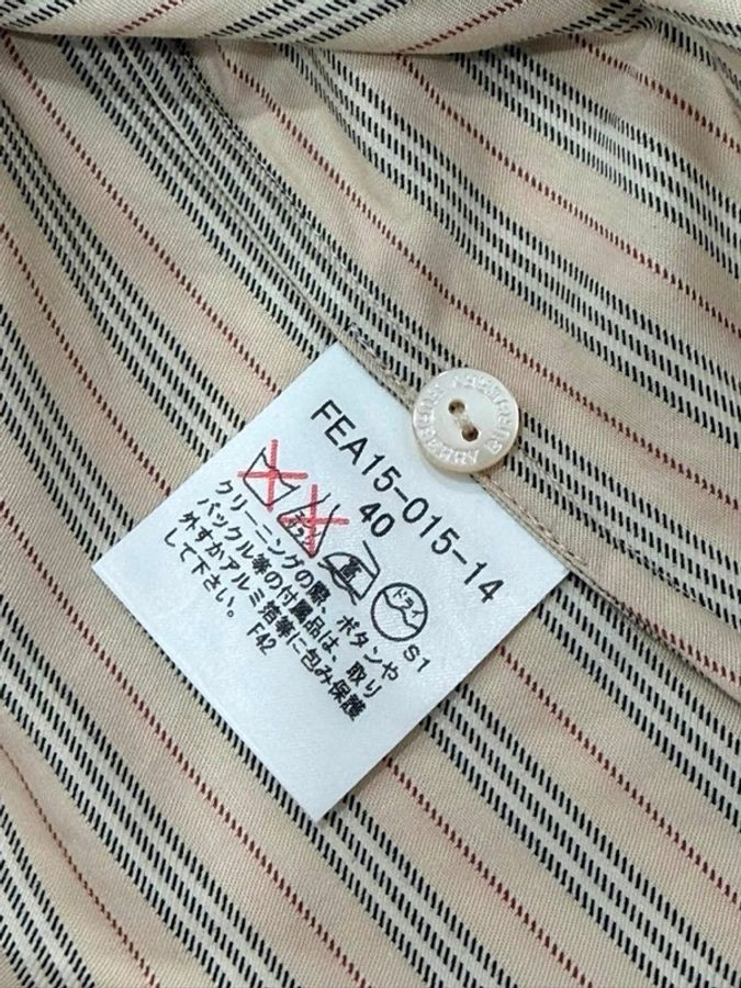 BURBERRY 倫敦 經典直條紋戰馬襯衫 中厚款-9