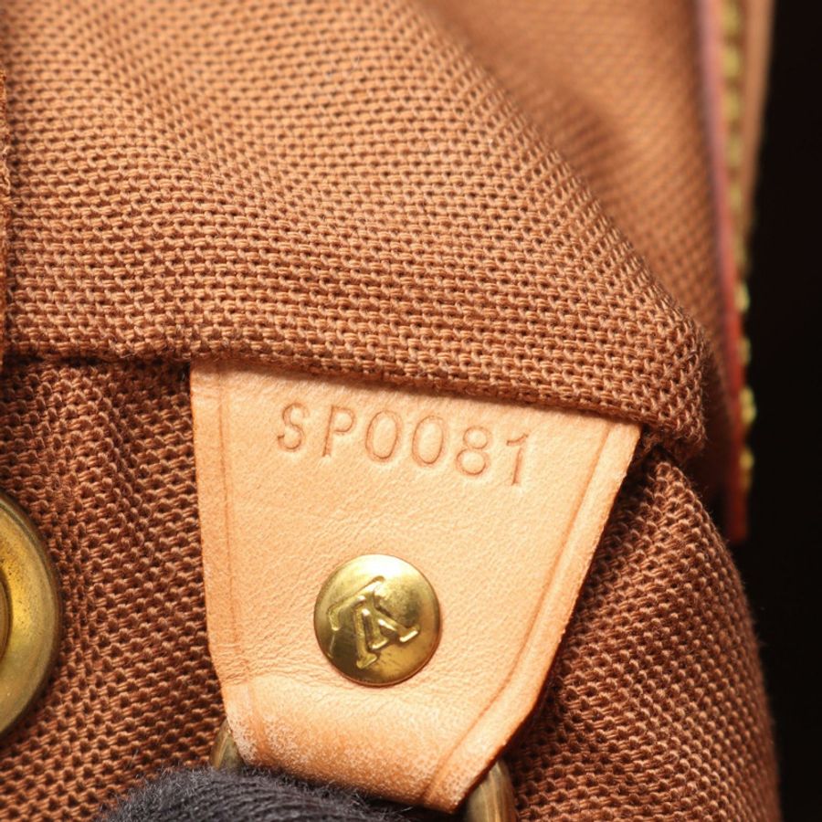 路易威登 Montsouris MM 雙肩包 M51136 Monogram 皮革 棕色 二手-4