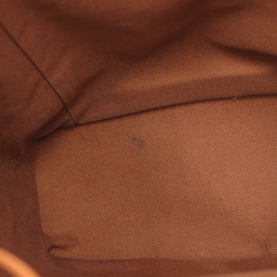 路易威登 Montsouris MM 雙肩包 M51136 Monogram 皮革 棕色 二手-5
