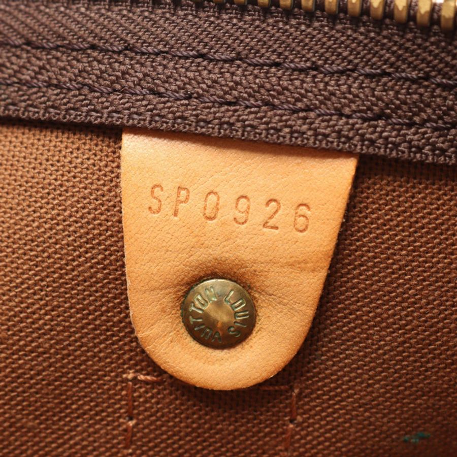 路易威登 Keepall 55 旅行手提包 M41424 Monogram 皮革 棕色 二手-4
