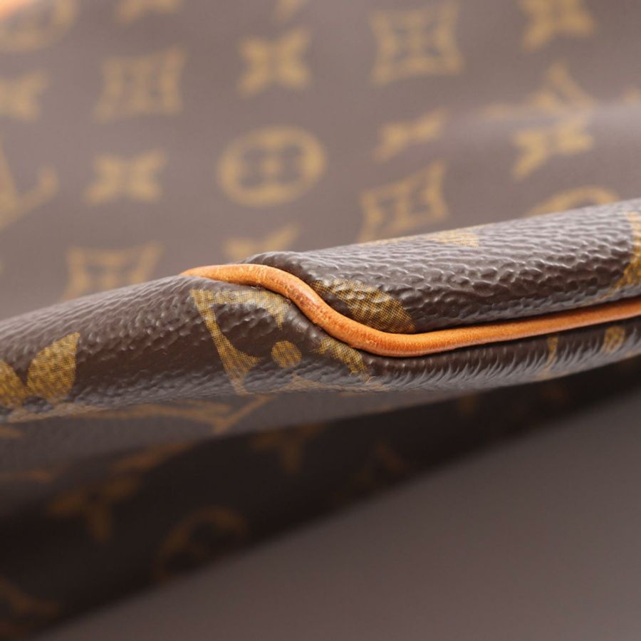 路易威登 Keepall 55 旅行手提包 M41424 Monogram 皮革 棕色 二手-7