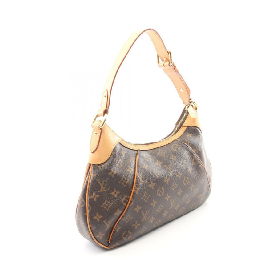 路易威登 Thames GM 單肩包 M56383 Monogram 皮革棕色二手女士-1