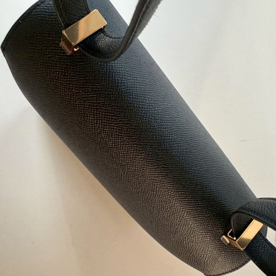 HERMES Constance MM 24 cm 康康包 EP皮 89 黑 金釦 D刻-10