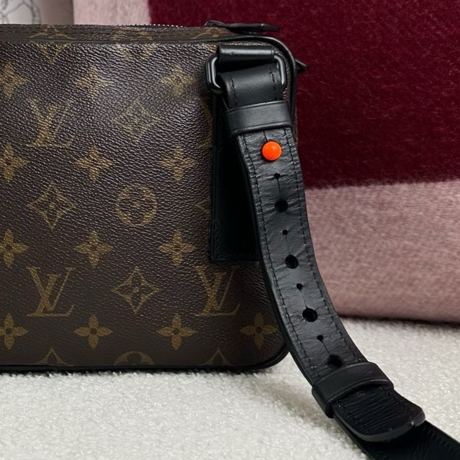 Louis Vuitton 路易威登 19SS Utility Side 限量秀款相機包 單肩斜挎腰包胸包 尺寸23x16 無附件。-4