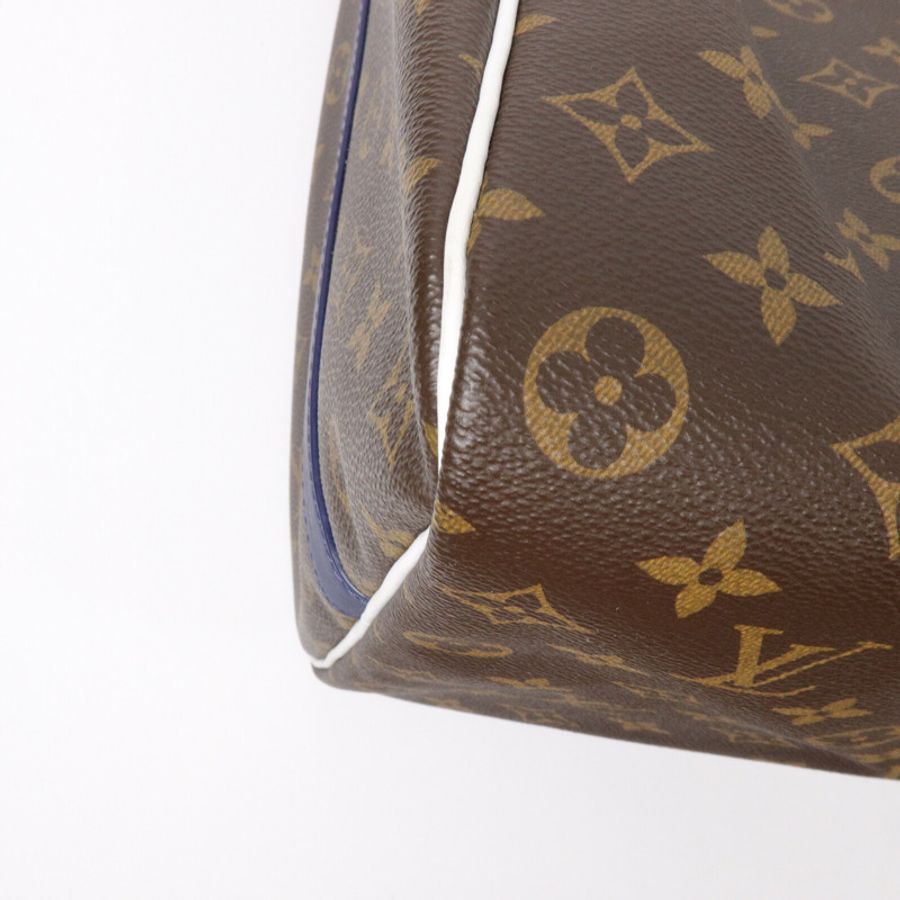 LOUIS VUITTON Monogram Keepall 50手挽肩背兩用袋-15