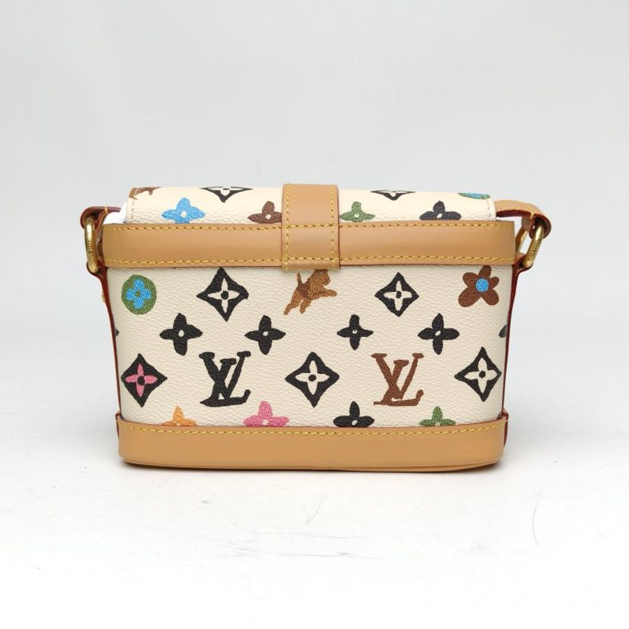 LOUIS VUITTON Tyler聯名款ENVELOPE迷你郵差包米白色PVC晶片肩背包-2