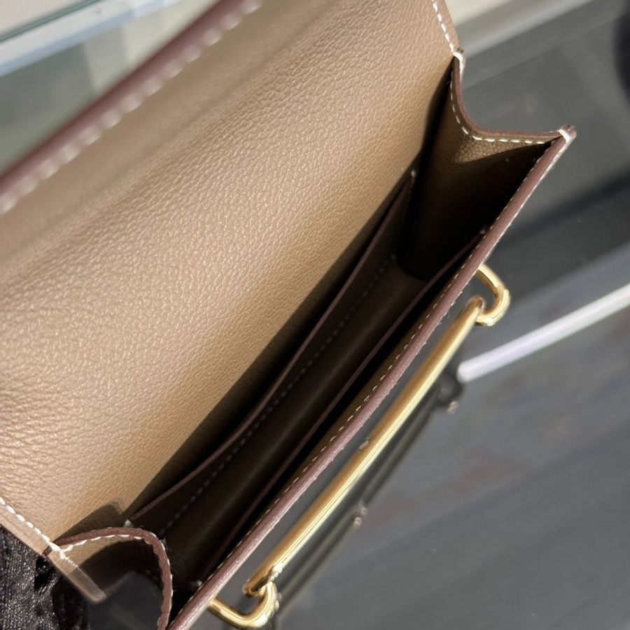HERMES Roulis slim - Etoupe 18 大象灰金 B-6