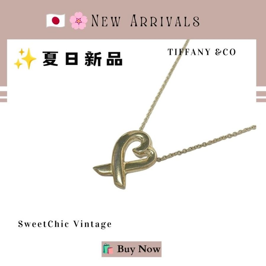 🛍️🎁 26 🔥7月新品【預訂】 💘TIFFANY & CO. 經典愛心項鍊 Silver Heart Necklace 🔥 必備入門款-0