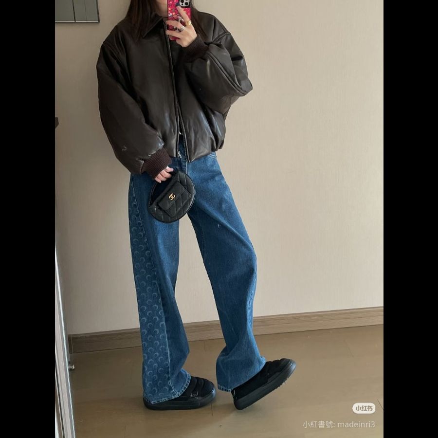 Chanel香奈兒25p黑金荔枝牛皮呼啦圈手提包
99新✨️-0