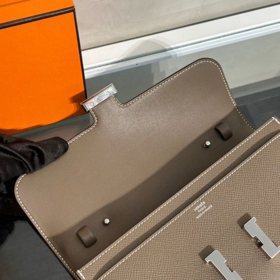 HERMES Constance To Go - Etoupe 18 大象灰銀 G-7