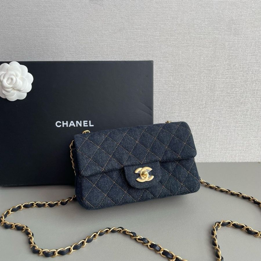 Chanel香奈兒25C牛仔cf大mini
99新✨️-4