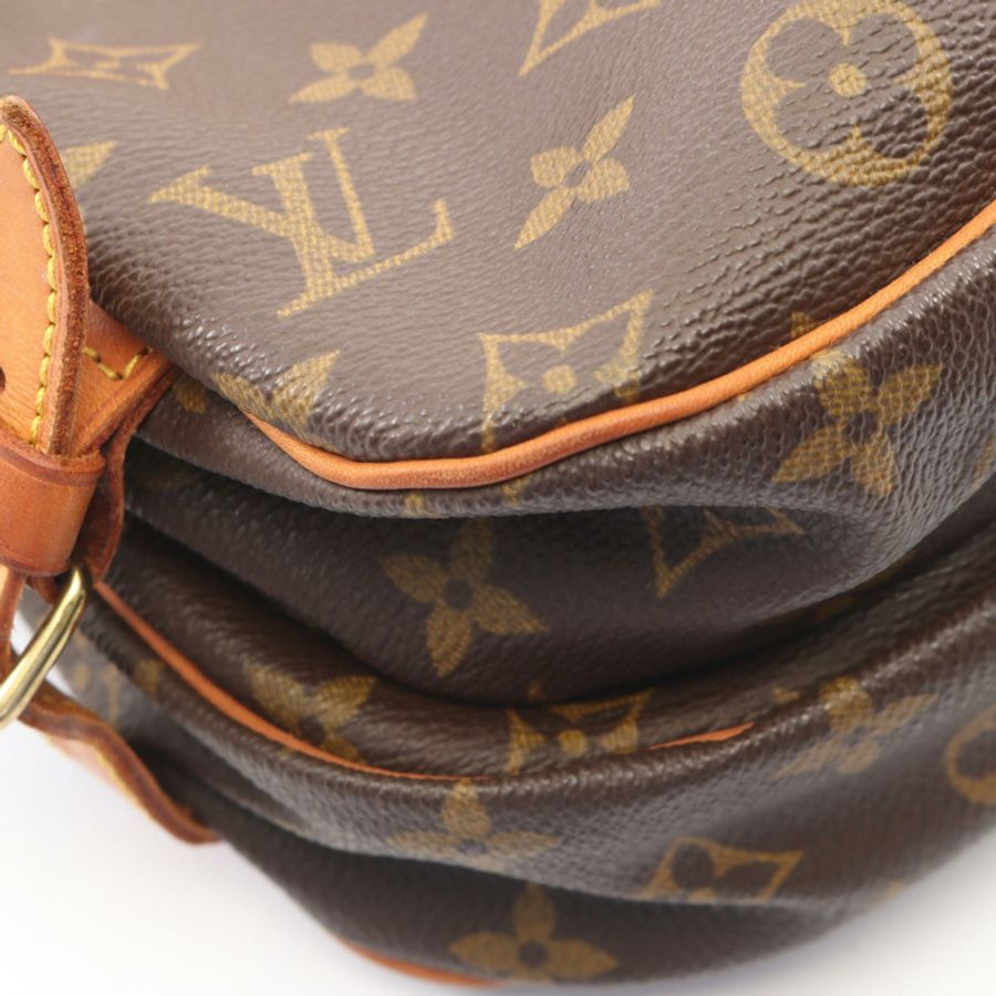 路易威登 Saumur 30 肩斜背包 M42256 Monogram 棕色皮革-6