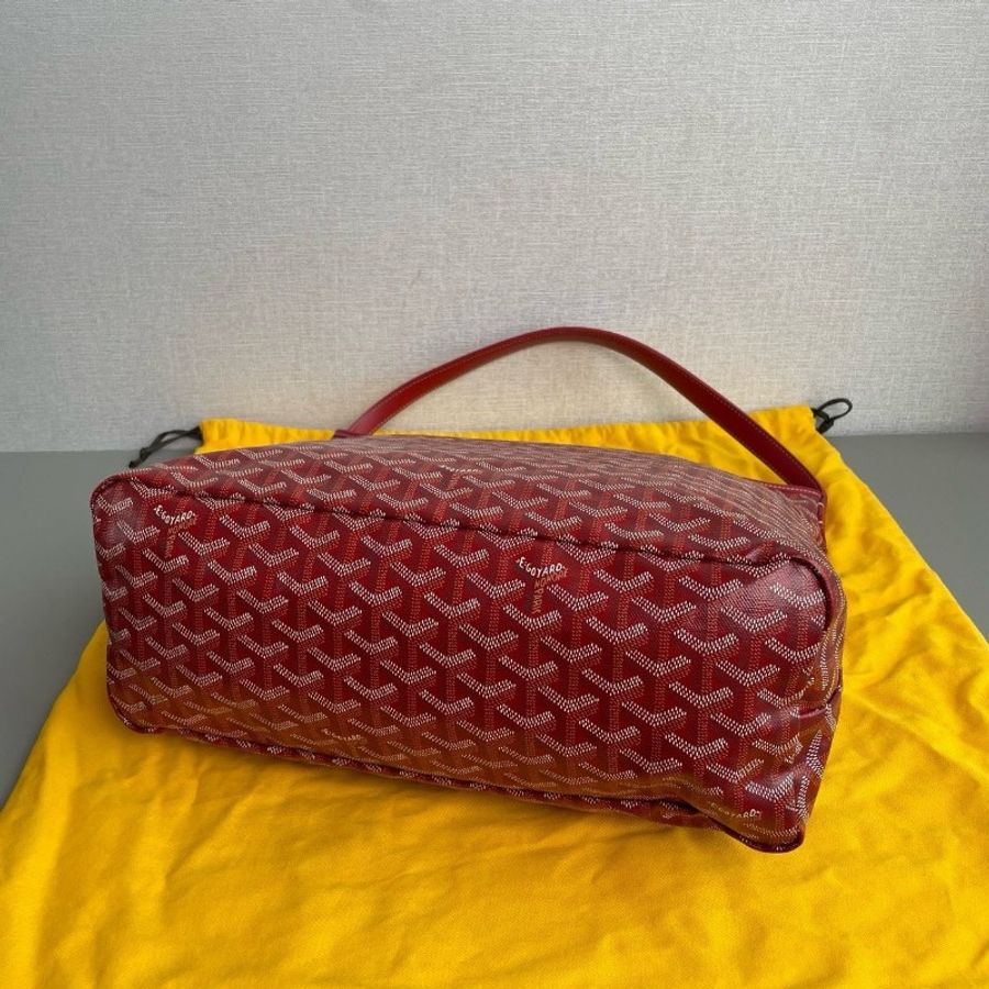 Goyard紅色 經典老花滿印單肩包
98新✨️-6