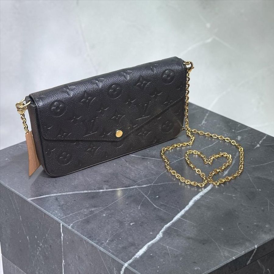 【美收精品】LV 黑色肩背包 5-692-0