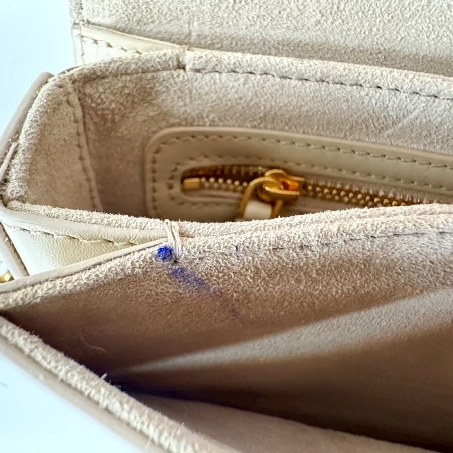 Dior Signature 奶茶色 CD壓紋 金鍊 橢圓 磁釦 斜背 相機包 M9280UZWS-10