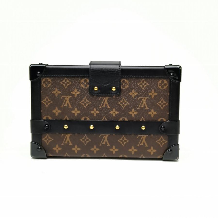 LOUIS VUITTON PETITEMALLE月光寶盒老花PVC2018肩背包-2