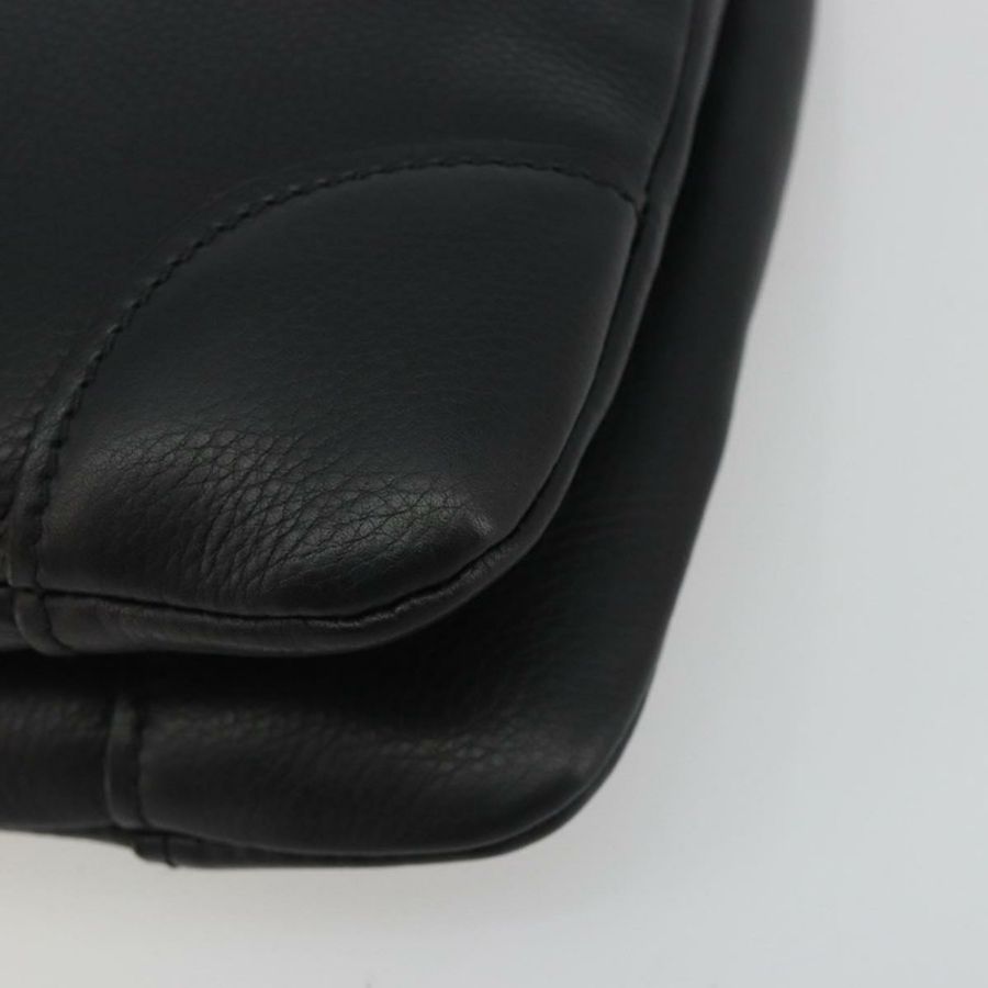 【日本直送】GUCCI 黑色金色皮革單肩包 108964 正品 BA13764V-8