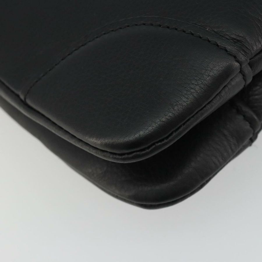 【日本直送】GUCCI 黑色金色皮革單肩包 108964 正品 BA13764V-15