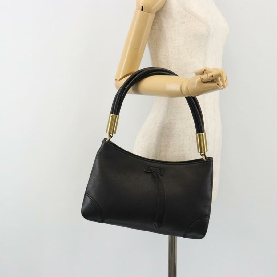 【日本直送】GUCCI 黑色金色皮革單肩包 108964 正品 BA13764V-21