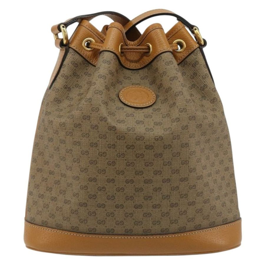 【日本直送】GUCCI Micro GG 帆布迪士尼米奇老鼠包 PVC 米色 602691 正品 ep15087M-1