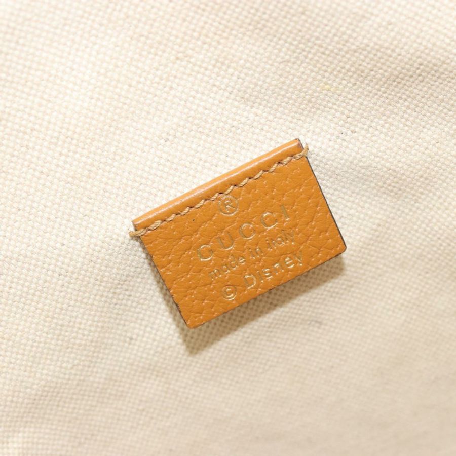【日本直送】GUCCI Micro GG 帆布迪士尼米奇老鼠包 PVC 米色 602691 正品 ep15087M-18