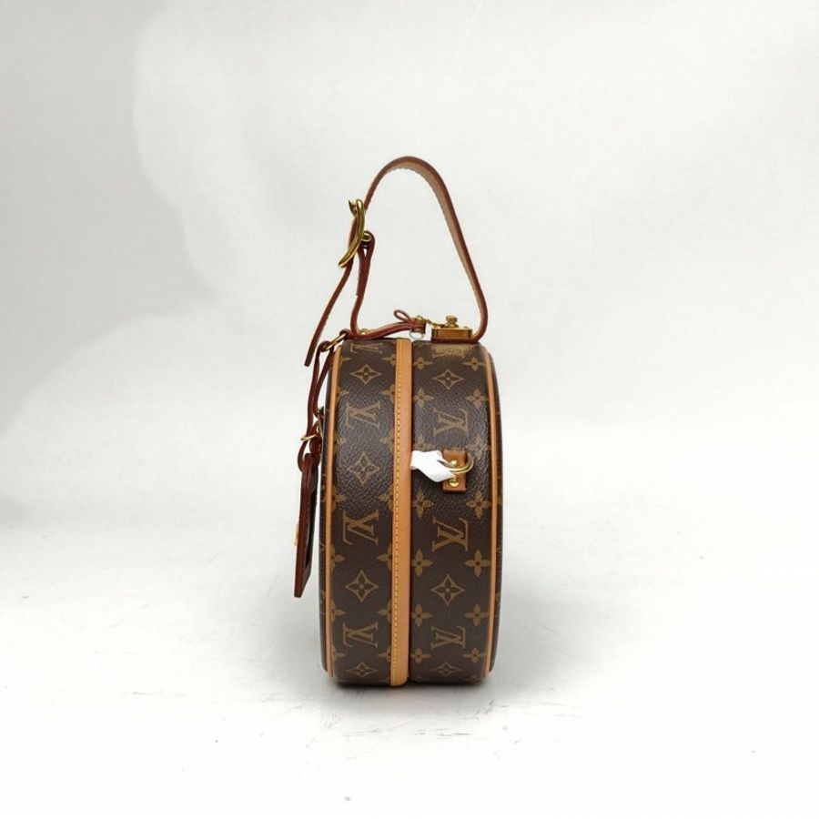 LOUIS VUITTON PETITEBOITECHAPEAU硬圓餅中號老花PVC肩背包-1