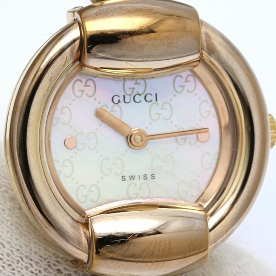 GUCCI 手環腕錶 YA014519 1400L 女士 PGP(鍍層)130533-5
