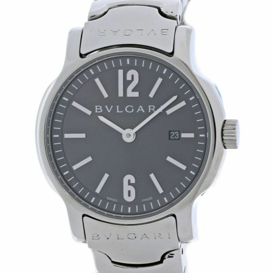 BVLGARI Solotempo ST29C5SSD ST29S 女士手錶 SS 40487-1