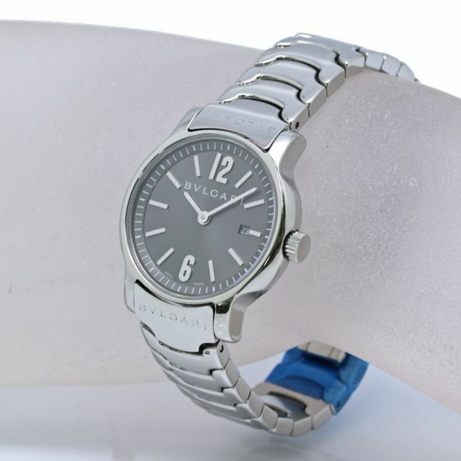 BVLGARI Solotempo ST29C5SSD ST29S 女士手錶 SS 40487-6