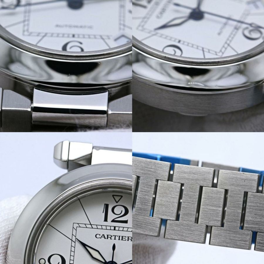 卡地亞 Cartier Pasha C W31074M7 男童腕錶 不鏽鋼 40501-8