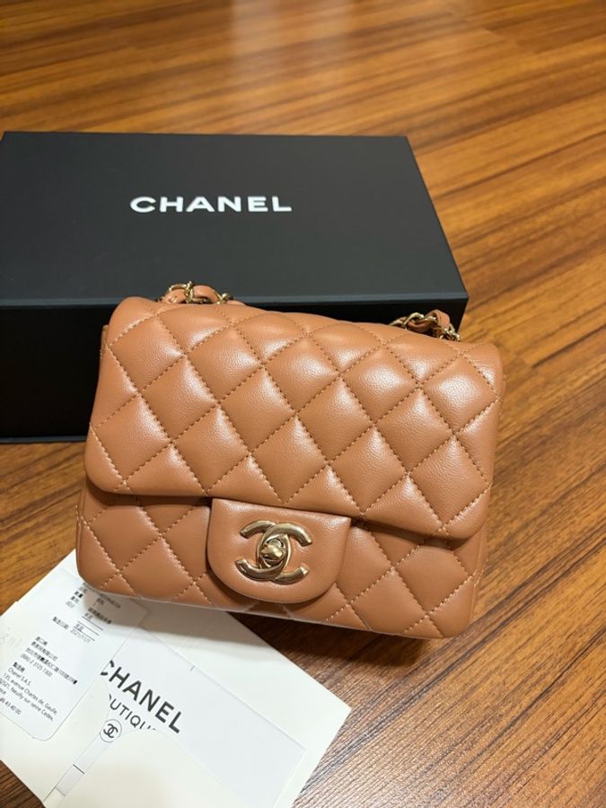 CHANEL香奈兒焦糖方胖-0