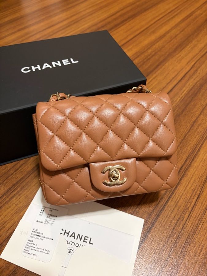 CHANEL香奈兒焦糖方胖-1