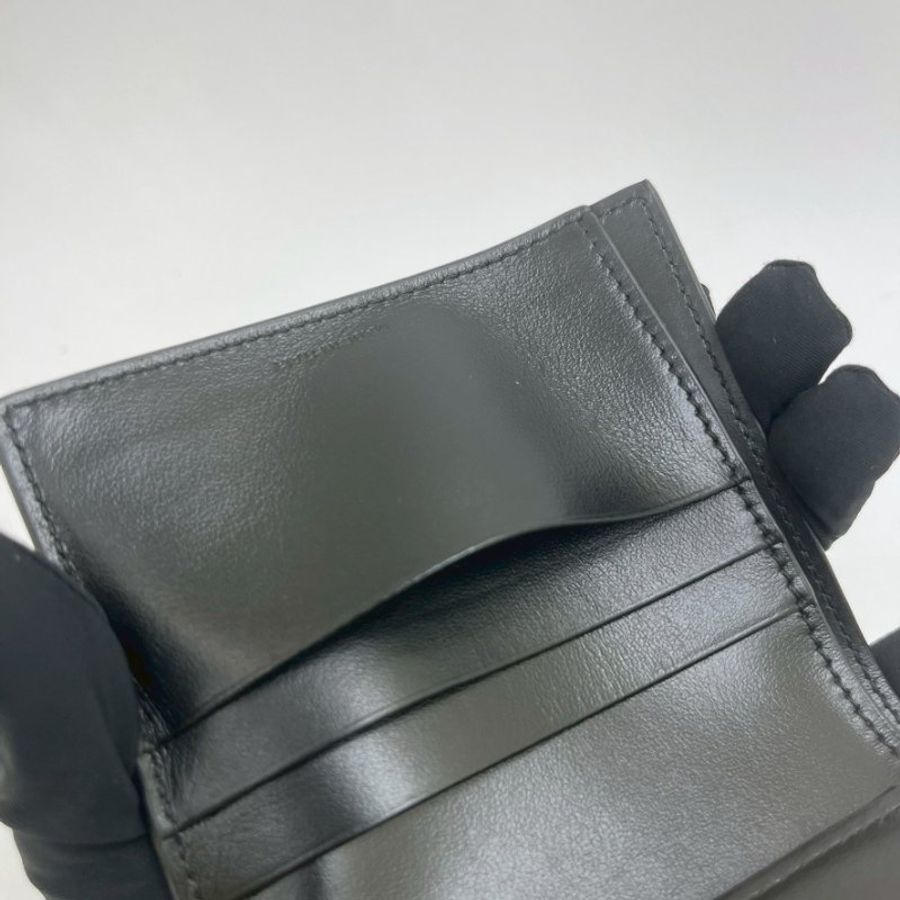 CELINE 亮面牛皮革TRIOMPHE三折短夾-10