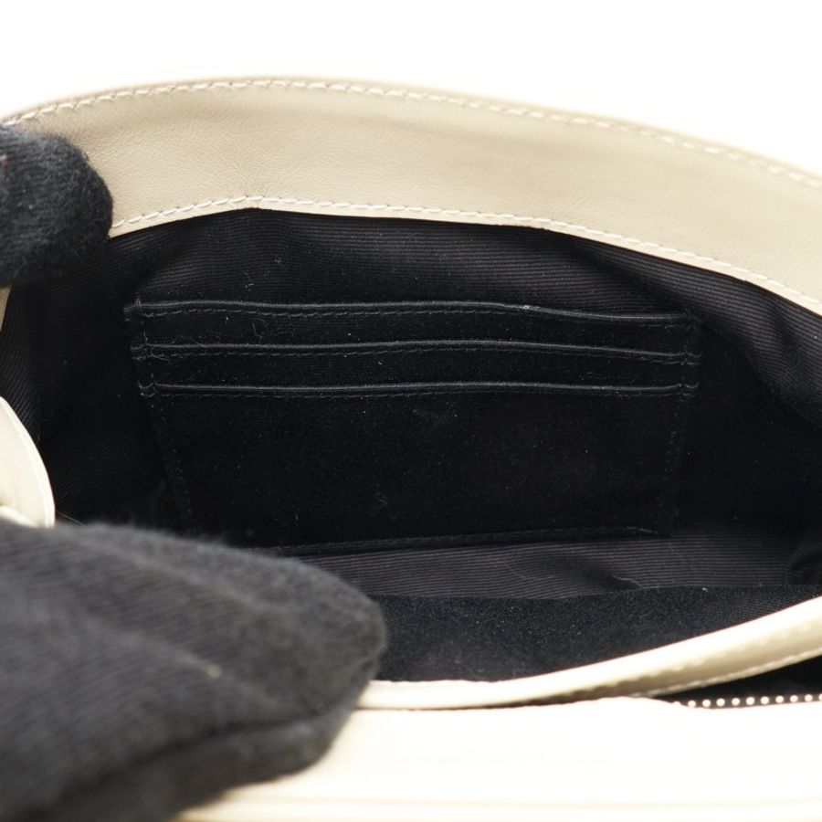 白灰色 牛皮 Loulou Toy 肩背包【SAINT LAURENT YSL 聖羅蘭】 678401-3