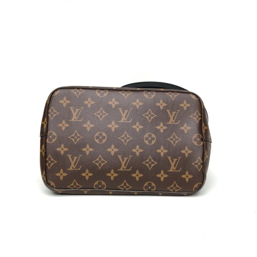 LOUIS VUITTON NÉONOÉ水桶包中號黑色老花金扣晶片肩背包-4