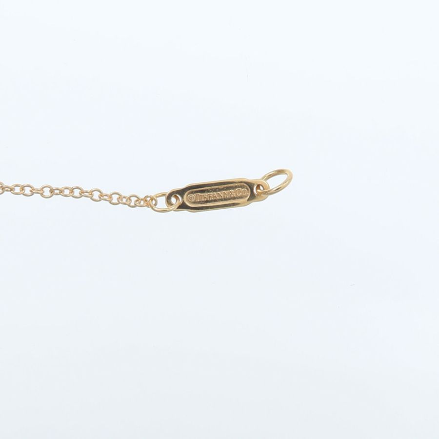 TIFFANY&CO 18K玫瑰金Heart Diamond Pendant鑽石項鍊-6
