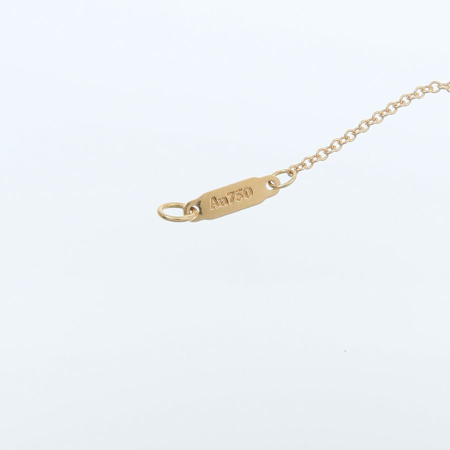 TIFFANY&CO 18K玫瑰金Heart Diamond Pendant鑽石項鍊-7