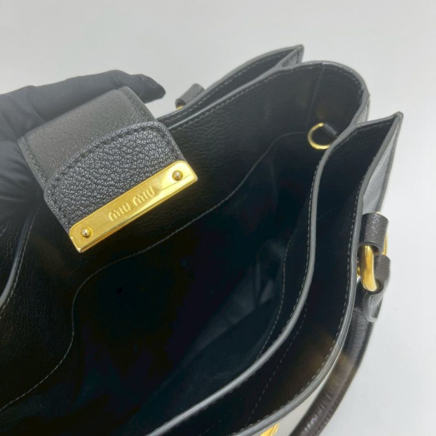 MIUMIU MADRAS 兩用手提包 中號-9