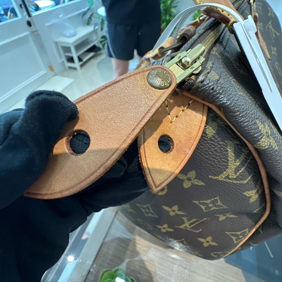 LV Monogram Speedy 30 手提包-11