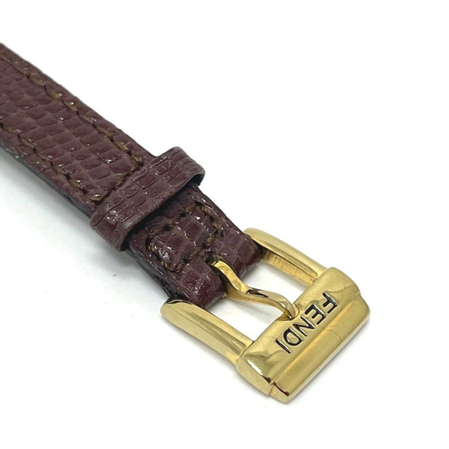 FENDI 640L 可更換錶帶 5 色石英錶 不鏽鋼皮革女士多色 O-210615-8-7
