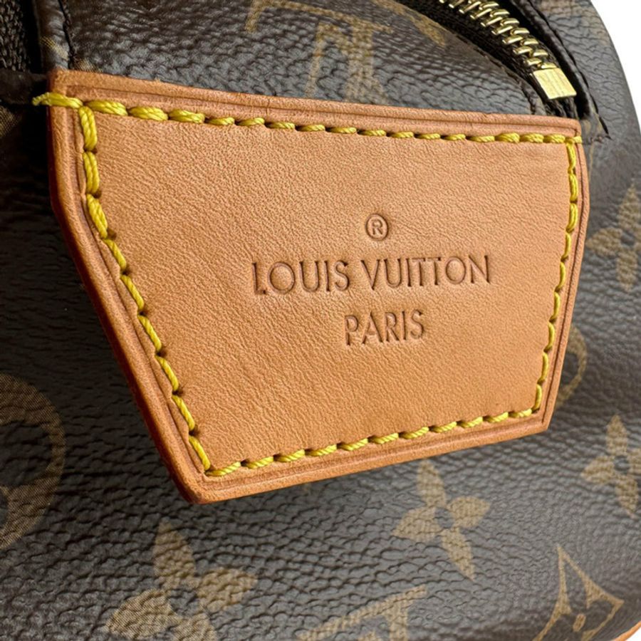 路易威登 LOUIS VUITTON Second Bag 手提包袋 Monogram Dopp Kit 帆布棕色男士 M44494 z10330-9