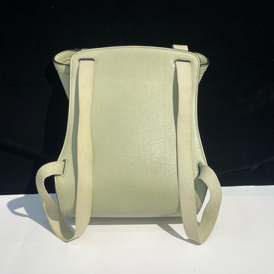 Hermes 愛馬仕 氣泡綠 sherpa全皮雙肩包 22x30x13-1