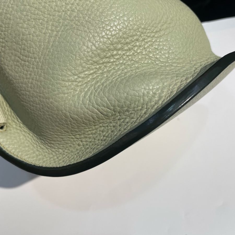 Hermes 愛馬仕 氣泡綠 sherpa全皮雙肩包 22x30x13-5
