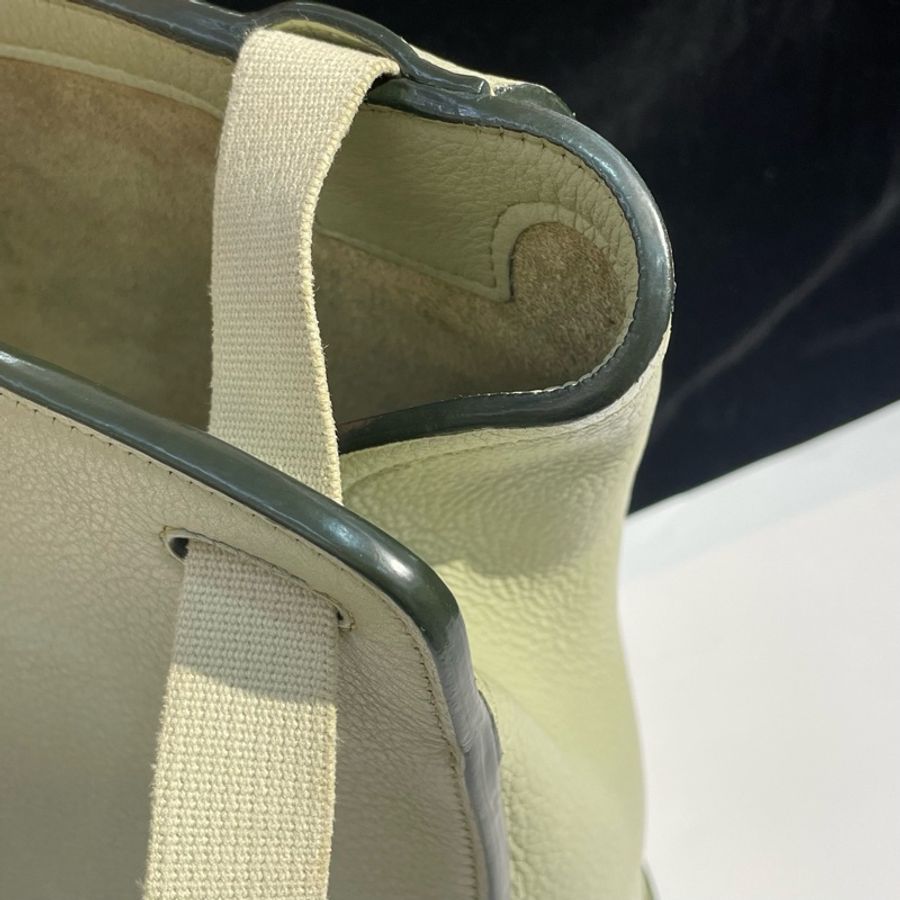Hermes 愛馬仕 氣泡綠 sherpa全皮雙肩包 22x30x13-16