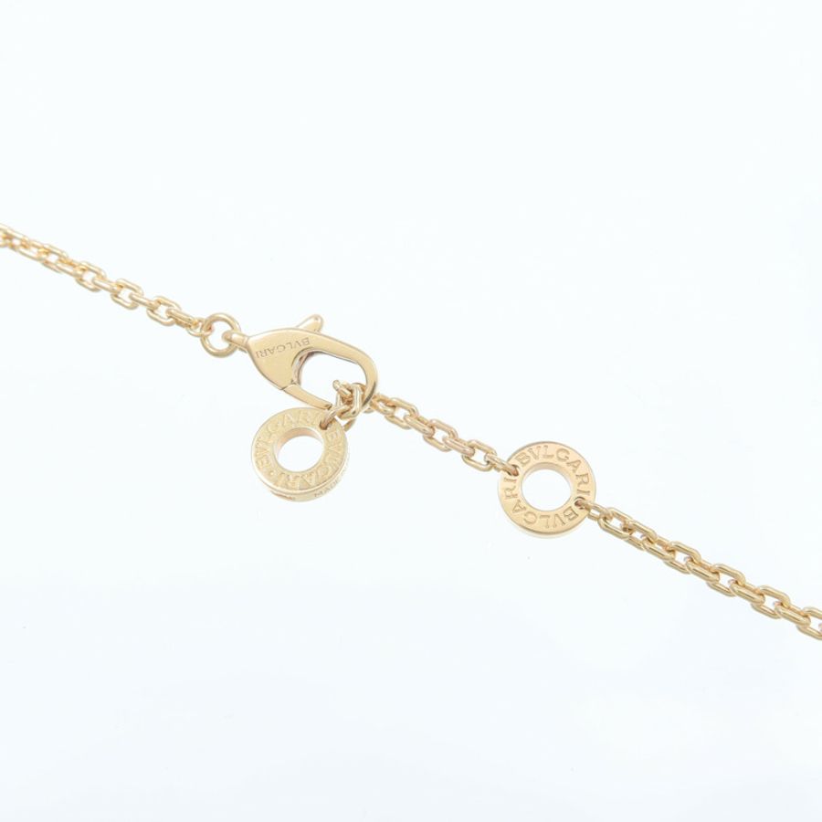 BVLGARI 18K玫瑰金Serpenti Viper綠松石/鑽石項鍊-4