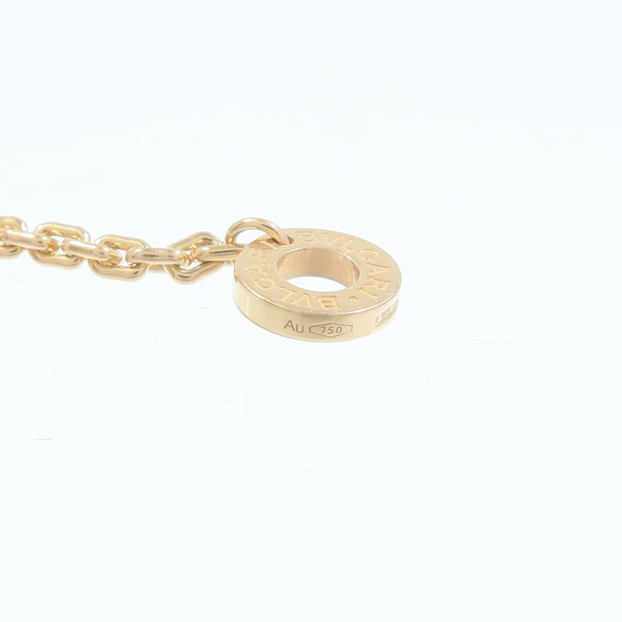 BVLGARI 18K玫瑰金Serpenti Viper綠松石/鑽石項鍊-6