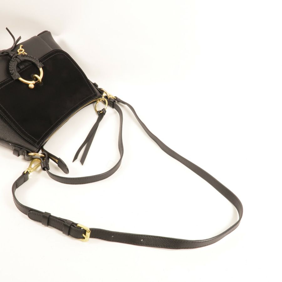 SEE BY CHLOE 牛皮皮革Shoulder Bag手挽肩背兩用袋-5